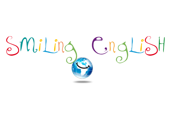 smiling english school logo